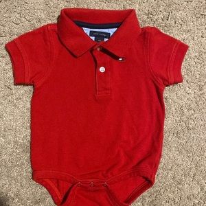 9mo Red Tommy Hilfiger Polo